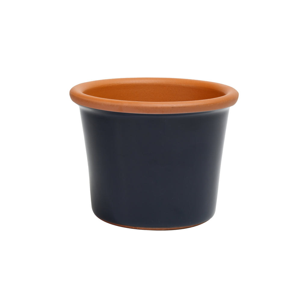 Macetero Arcilla Esmaltada Cilindro